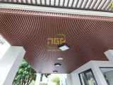 Trần Nhôm Lam Sóng Thi Công Thực Tế Tại Sài Gòn – Đẹp, Bền, Cắt Theo Yêu Cầu