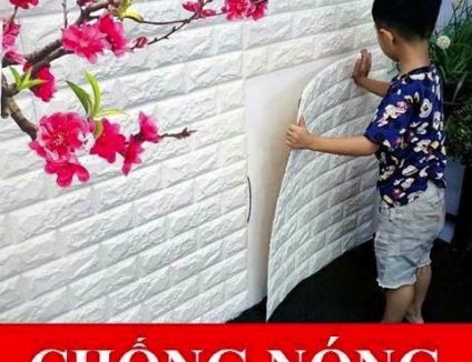 XỐP DÁN TƯỜNG GIẢ GẠCH 