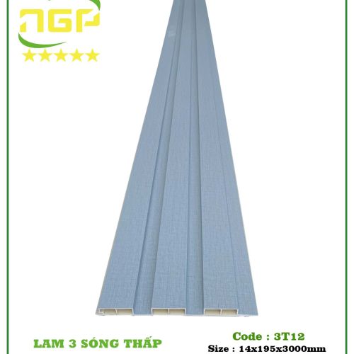 Lam Gỗ Nhựa Ốp Tường Ốp Trần ZC3T12