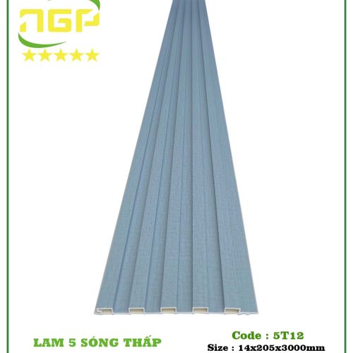 Lam Gỗ Nhựa Ốp Tường Ốp Trần ZC5T12